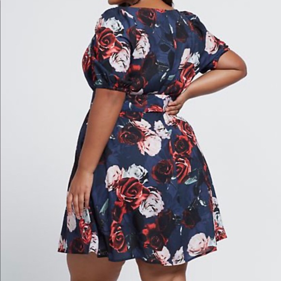 Floral Flare Dress - Picture 2 of 4